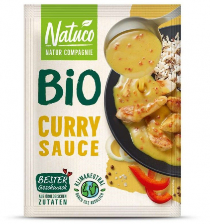 Sosuri, Ketchup bio - Sos bio de curry, 26g natuco
