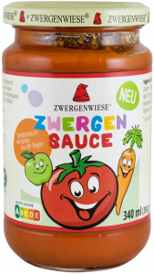 Sosuri, Ketchup bio - Sos bio de rosii cu mere Zwergen Sauce, 350g Zwergenwiese