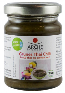 Specialitati si produse asiatice - Sos bio din ardei verzi picanti, 125g Arche