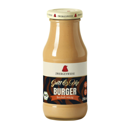 Alimente - Sos bio Grill&Dip Burger 200 ml Zwergenwiese