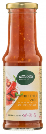 Condimente - Sos bio Hot Chili, 210ml Naturata