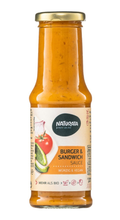 Sosuri, Ketchup bio - Sos bio pentru Burger si Sandwich, 210ml Naturata