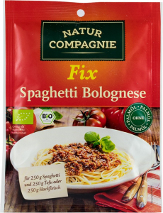 Sosuri, Ketchup bio - Sos bio pentru spaghette bolognese, 40g Natur Compagnie
