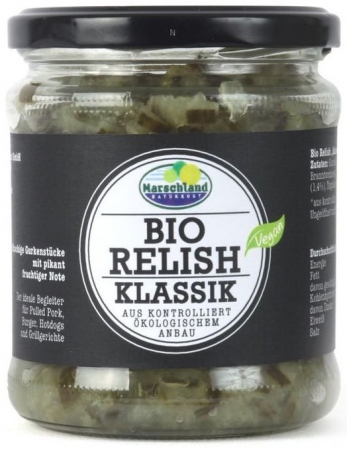 Conserve, Pateuri, creme tartinabile - Sos bio Relish Klassik, 325g Marschland Naturkost