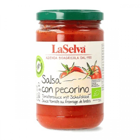 Alimente - Sos de rosii bio cu branza de oaie, 280g LaSelva
