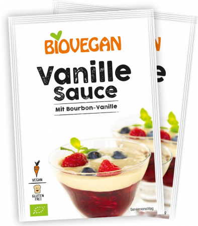 Ingrediente si produse patiserie - Sos magic de vanilie bio, 2x16g Biovegan