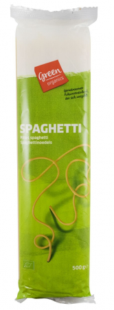 Paste - Spaghetti bio din grau dur, 500g Green Organics