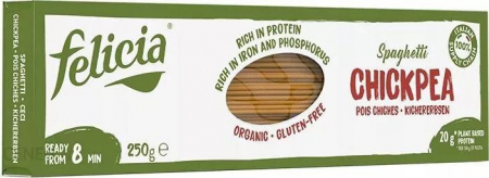 Alimente - Spaghetti bio din naut 250g Felicia