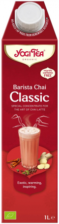 Ceaiuri, Cafea si Inlocuitori - Specialitate concentrata bio de ceai Barista Chai Classic, 1000ml Yogi Tea