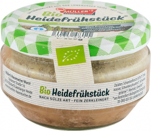 Produse din carne - Specialitate traditionala bio din carne de porc, 160g