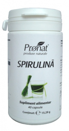 Remedii naturiste - Spirulina 90 capsule