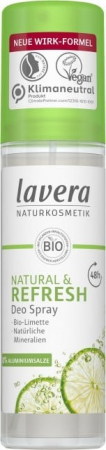 Deodorante - Spray deodorant bio Refresh, 75ml Lavera