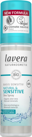 Ingrijire personala - Spray deodorant bio Sensitive, 75ml Lavera