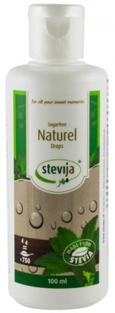 Zahar si indulcitori - Stevija Indulcitor lichid din stevie, natural, 100ml