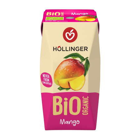 Alimente - Suc bio de mango cu pai, 200ml Hollinger