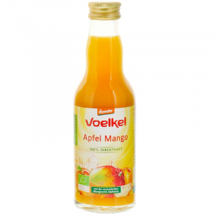 Sucuri de fructe - Suc bio de mere si mango, 200ml Voelkel
