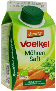 Sucuri - Suc Bio de morcovi lactofermentat, 0.5 l VOELKEL