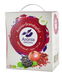 Remedii - Suc bio pur de aronia cu rodie, 3l Aronia Original