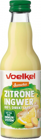 Sucuri - Suc bio si demeter de lamaie si ghimbir, 200ml Voelkel