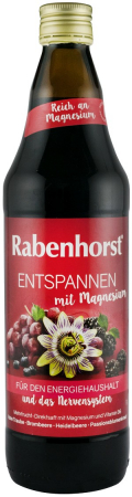 Sucuri - Suc de fructe Relaxare cu Magneziu, 750ml Rabenhorst