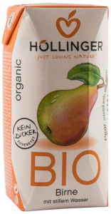 Sucuri - Suc de pere bio cu pai Hollinger, 200ml Hollinger