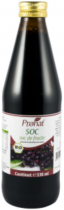 Suplimente Alimentare - Suc de soc 100%, bio, 330ml Medicura