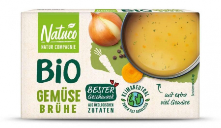 Alimente - Supa bio concentrata de legume 8 cuburi, 80g natuco