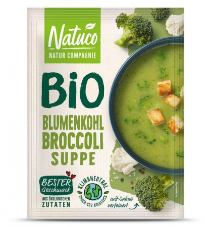 Alimente - Supa bio de conopida si broccoli, 37,5g natuco