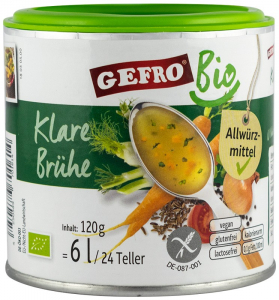 Supe - Supa bio de legume, 120g Gefro