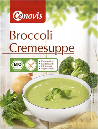 Alimente - Supa crema bio de broccoli, 45g cenovis