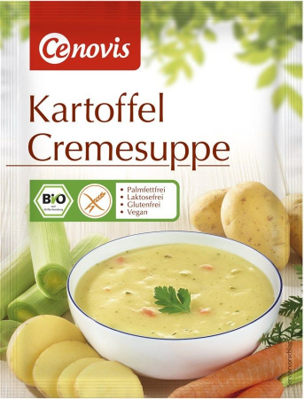 Alimente - Supa crema bio de cartofi, 48g cenovis