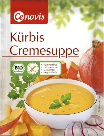 Alimente - Supa crema bio de dovleac, 40g cenovis