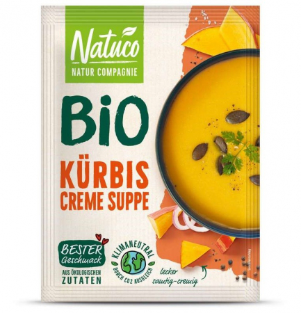 Alimente - Supa crema bio de dovleac, 49g natuco
