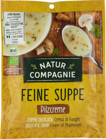 Alimente - Supa crema de ciuperci, bio, 40g Natur Compagnie