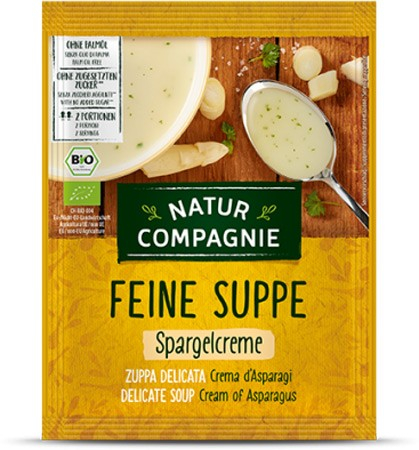 Tendinte - Supa crema de sparanghel, bio, 40g Natur Compagnie