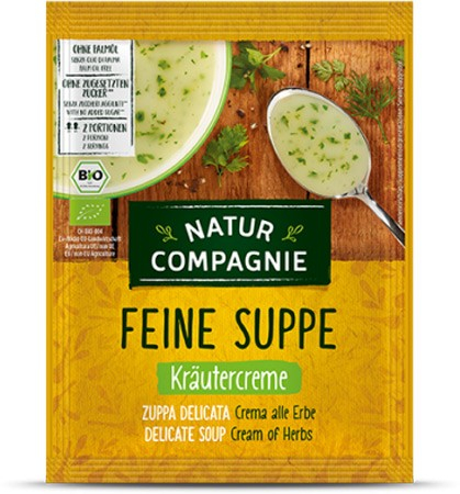Tendinte - Supa crema de verdeturi, bio, 38g Natur Compagnie