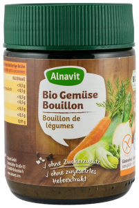 Supa de legume Bio (13,5%) instant, fara gluten, 165 g Alnavit [0]
