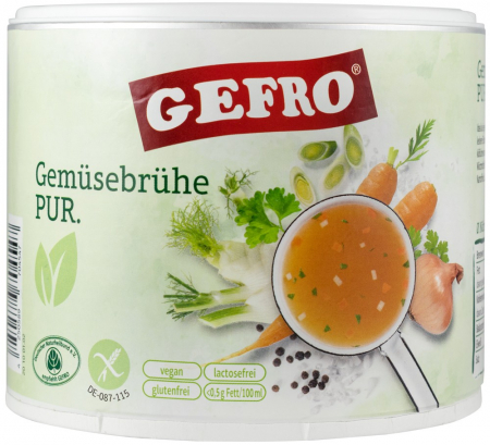 Tendinte - Supa de legume PUR, 300g Gefro