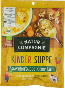 Produse pentru copii - Supa taraneasca Ferma animalelor, bio, 63g Natur Compagnie