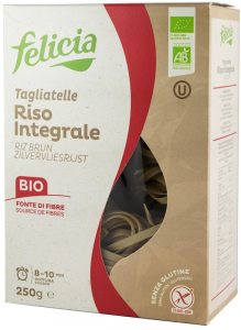 Paste - Tagliatelle bio din faina de orez integral, 250g Felicia