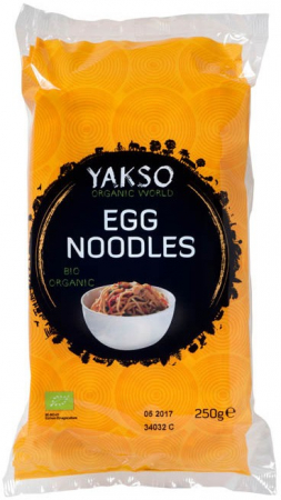 Paste fainoase bio - Taitei bio cu ou 250g Yakso