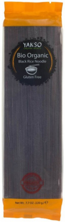 Alimente - Taitei bio din orez negru, 220g Yakso
