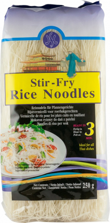 Specialitati si produse asiatice - Taitei subtiri din orez pentru wok, 250g