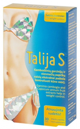 Suplimente si Remedii - Talija S, 30 tablete - 38,9 g Aconitum