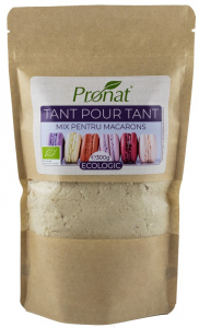 Orez, Faina si Premixuri - Tant pour Tant bio, mix pentru macarons, 300g Pronat
