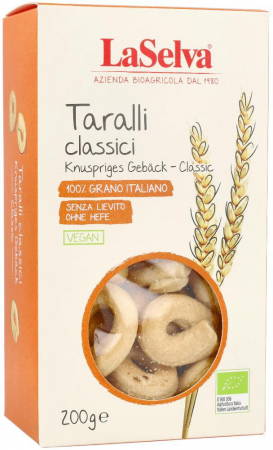 Snacksuri - Taralli bio classic 200 g LaSelva