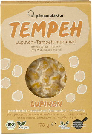 Tendinte - Tempeh bio din lupin, 170g Tempehmanufaktur