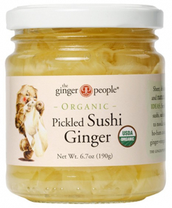 Dulceturi, gemuri, compoturi - The Ginger Party Ghimbir pentru sushi, 190g / 118g