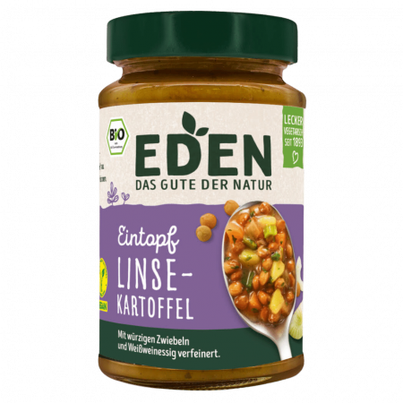 Tendinte - Tocana bio de cartofi si linte, 400g eden