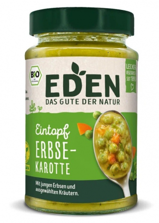 Tendinte - Tocana bio de mazare, 400g eden